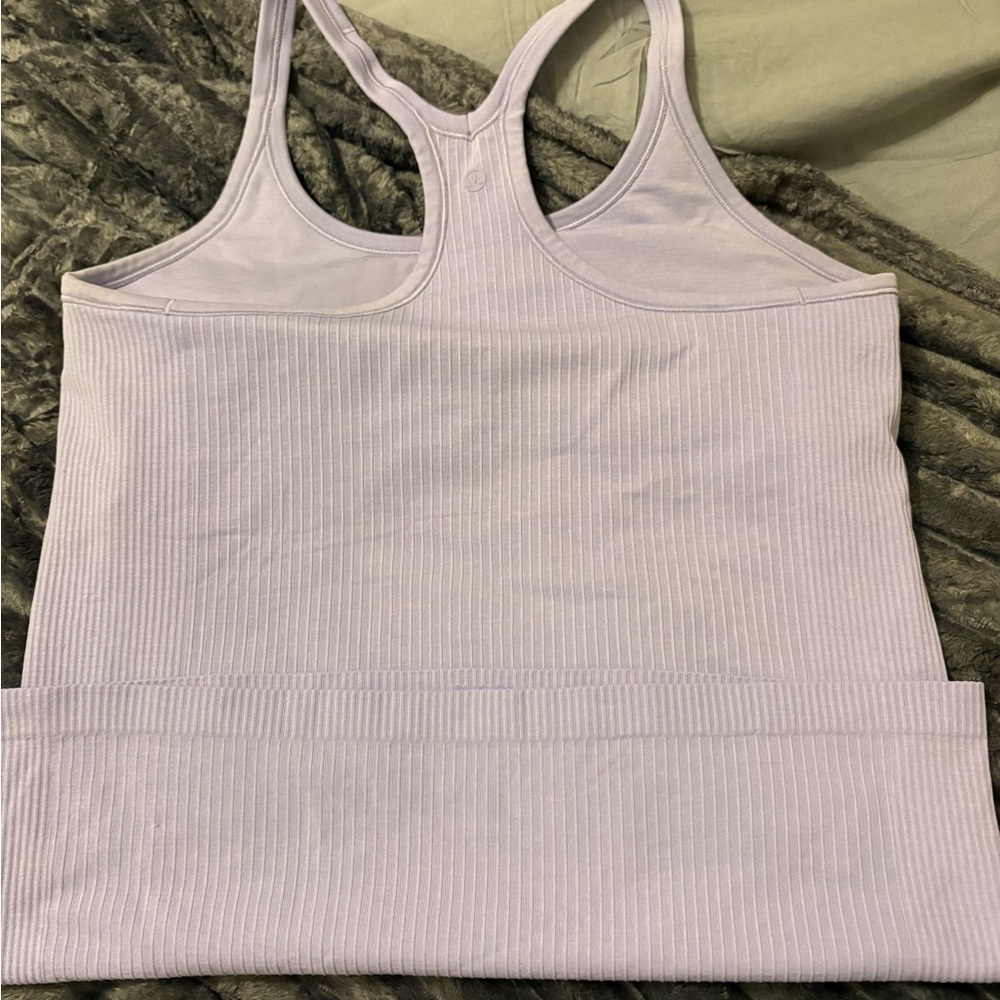 Lululemon Athletica Ribbed Tank Top - Soft Lavender
